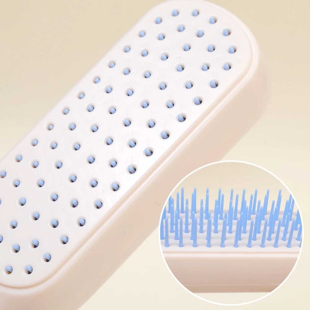 Massage Comb Antitangle Static Hair Comb Does Not Tangle and Clean Hair Quickly Massage Scalp Unknot Undo Hair Barber Brush