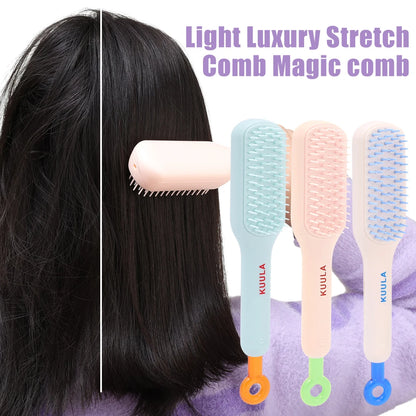 Massage Comb Antitangle Static Hair Comb Does Not Tangle and Clean Hair Quickly Massage Scalp Unknot Undo Hair Barber Brush