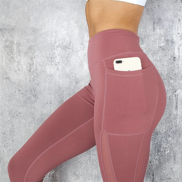 High Waist Pocket Leggings: Our Fashionable Fitness Leggings for Women